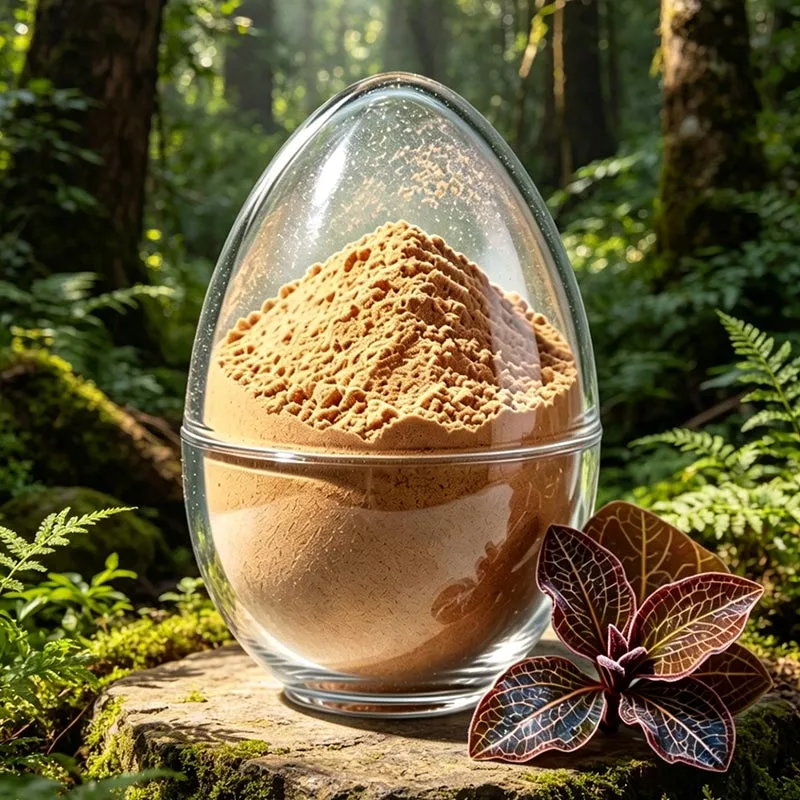 Təbii Premium Anoectochilus Total Flavonoids 2% Dondurulmuş Qurudulmuş Pudra